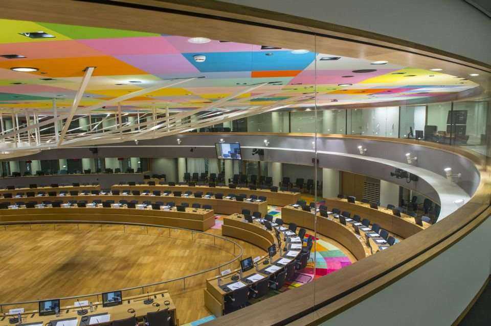 Spektakularna siedziba władz Unii Europejskiej